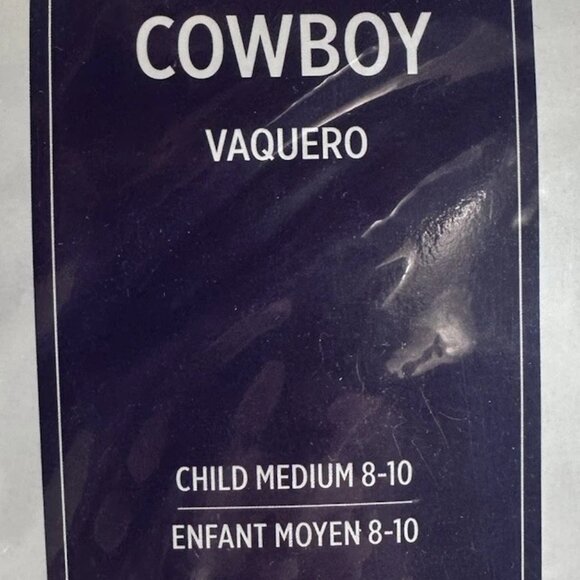 Cowboy Western Boy Sheriff -Dress Up, Halloween NEW in unopened package Size Med - Picture 3 of 4